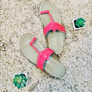 Sole Sisters Pink Sandals Size 10